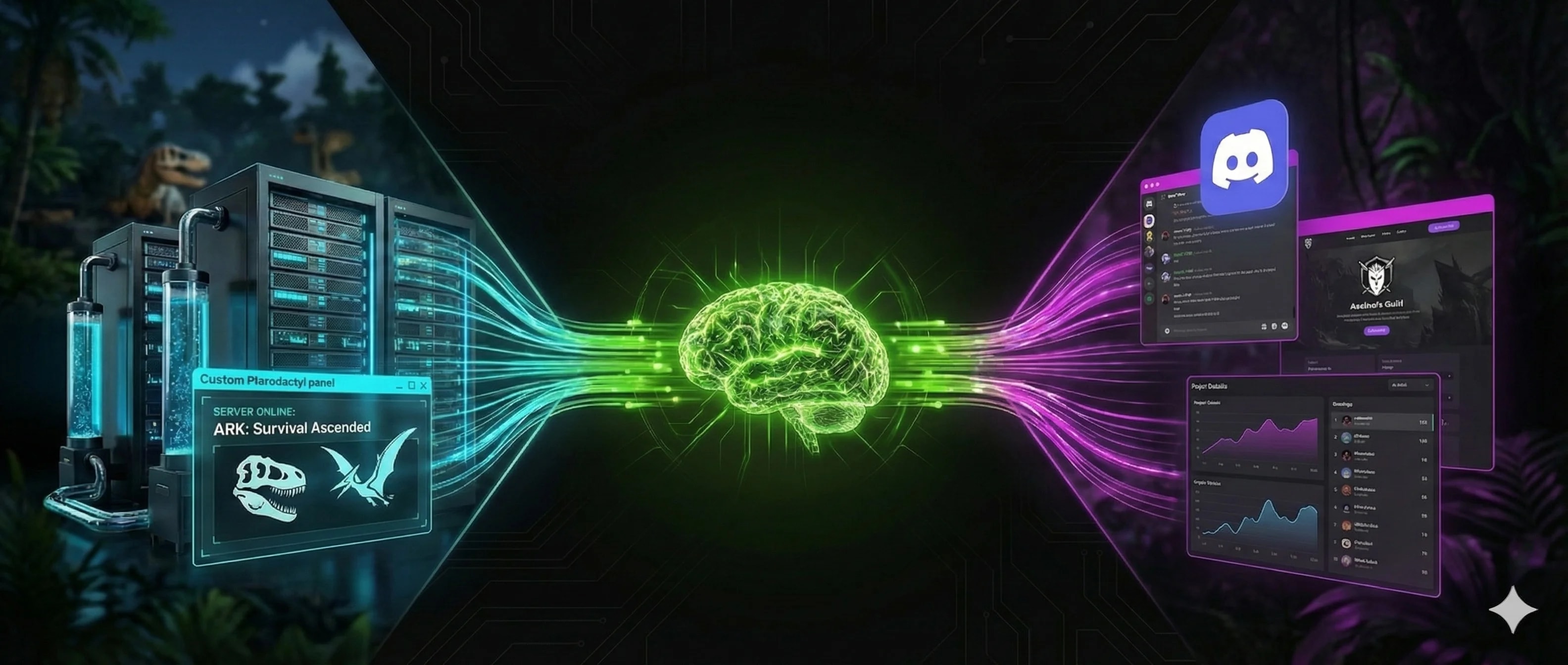 DRACO NEST — AI-powered game server hosting